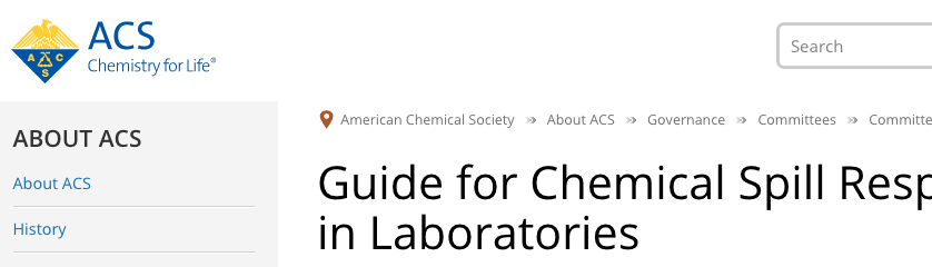 American chemical society blog sample