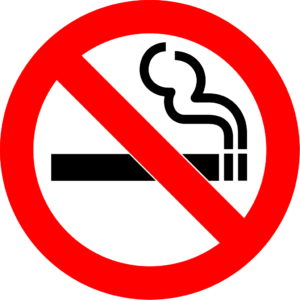 smoke free zone sign mandatory postings
