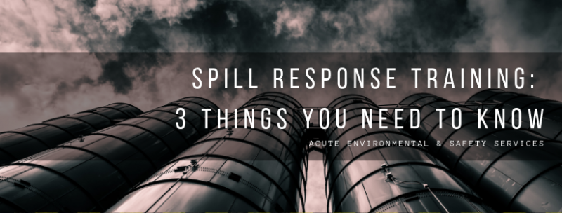 spill response training